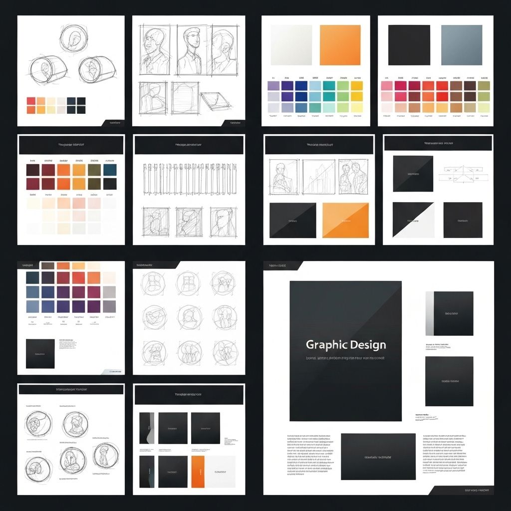 Design process and creative workflow